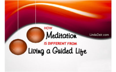 How Meditation is Different from Living a Guided Life