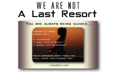 We Are Not A Last Resort