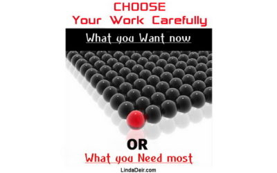 Choose Your Work Carefully