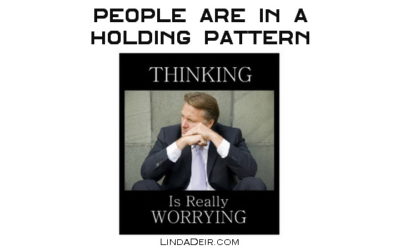 People are in a Holding Pattern