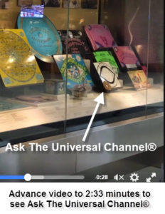 Ask The Universal Channel® is on display at the San Francisco Airport talking board exhibit